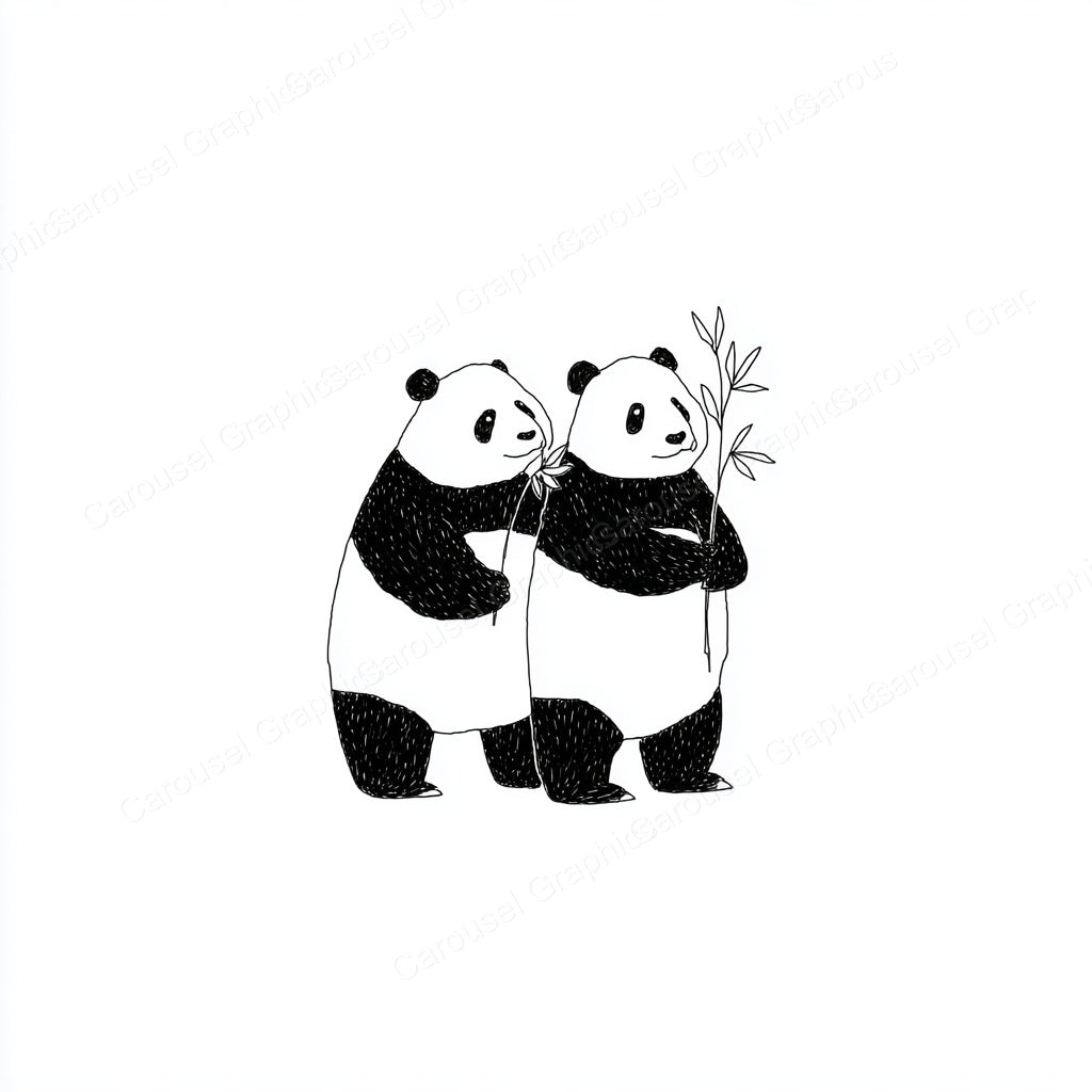 Panda Vector Graphic preview