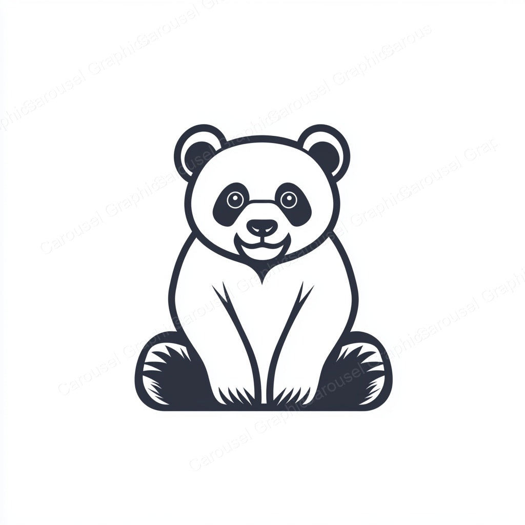 Panda Vector Graphic preview