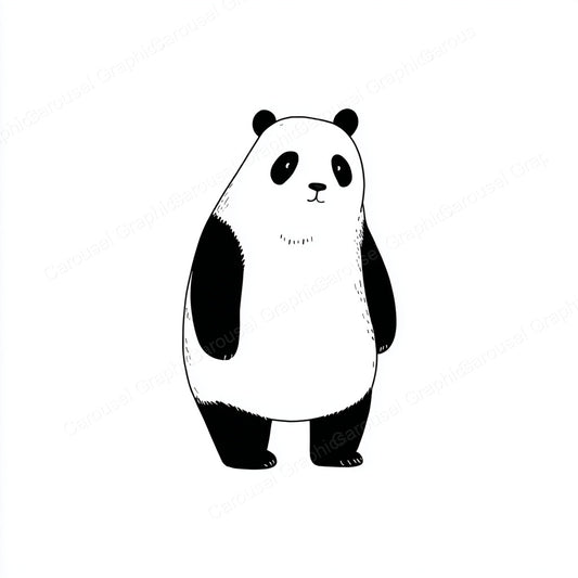 Panda Vector Graphic preview