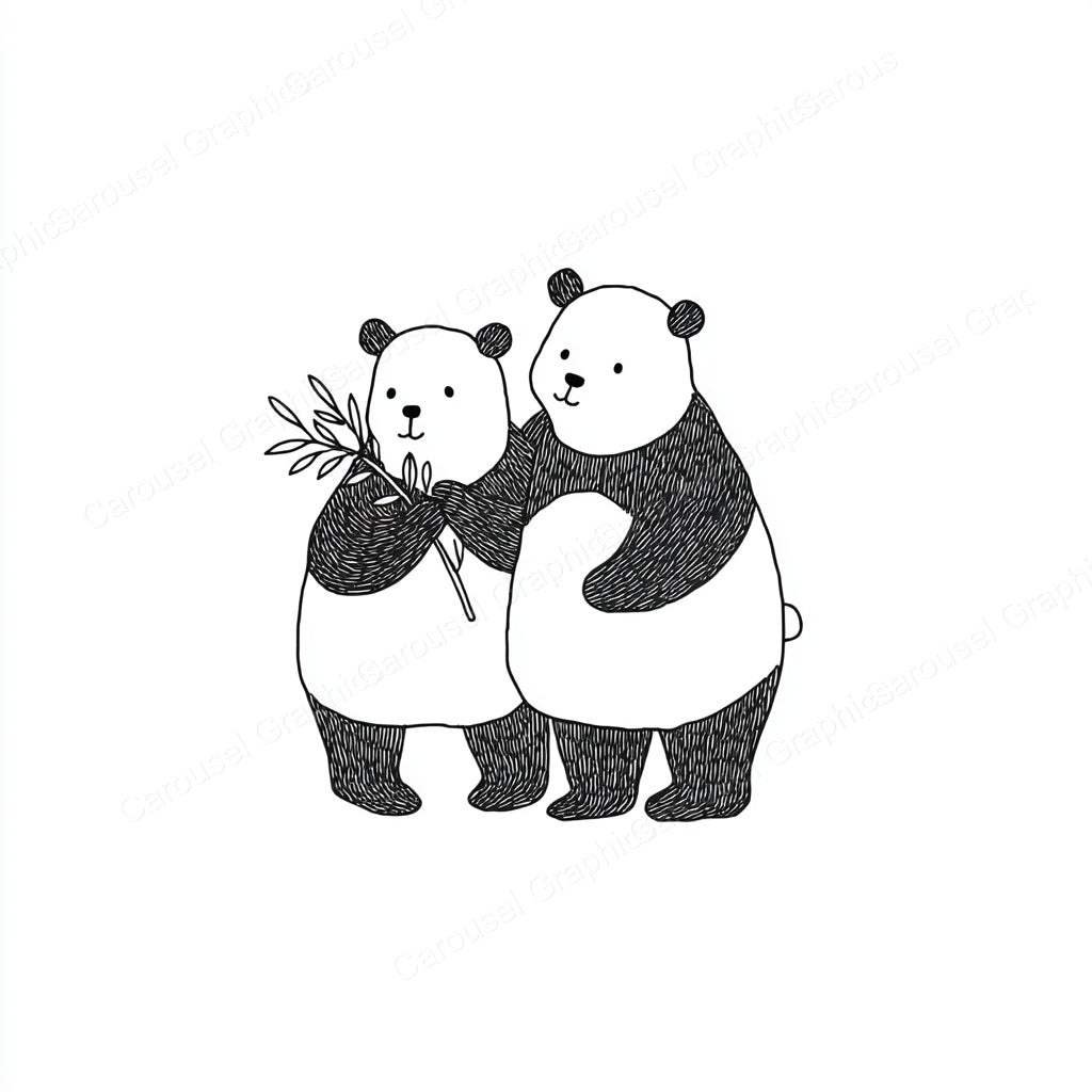 Panda Vector Graphic preview