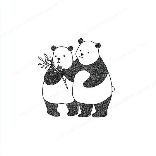 Panda Vector Graphic preview