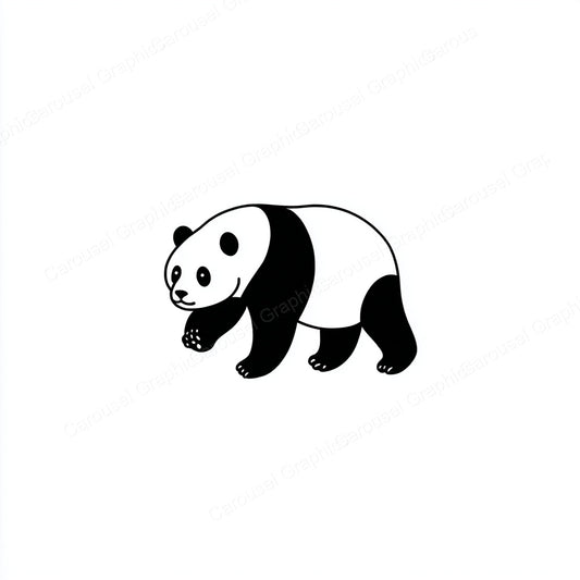 Panda Vector Graphic preview