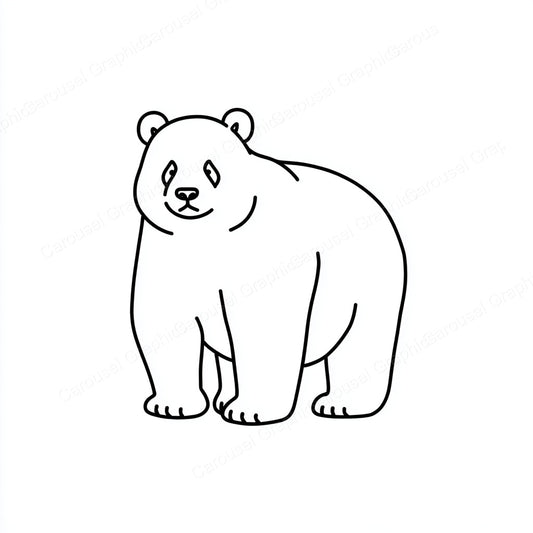 Panda Vector Graphic preview