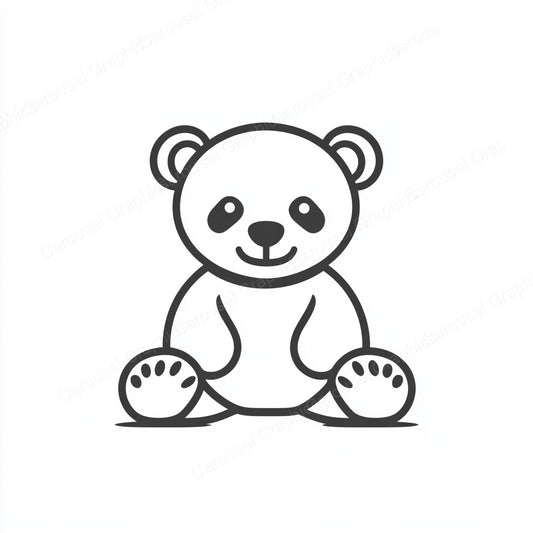 Panda Vector Graphic preview