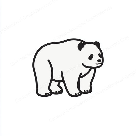 Panda Vector Graphic preview