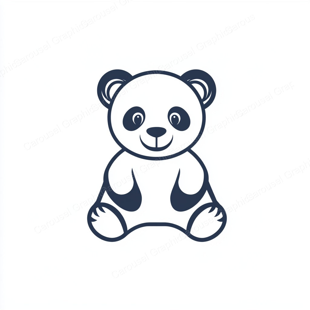 Panda Vector Graphic preview