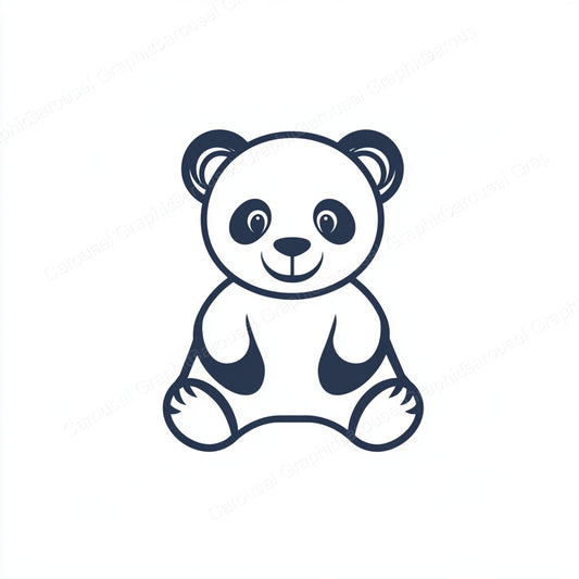 Panda Vector Graphic preview