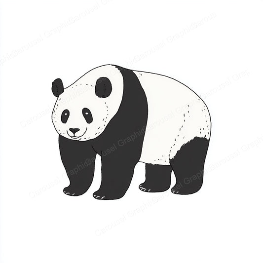Panda Vector Graphic preview