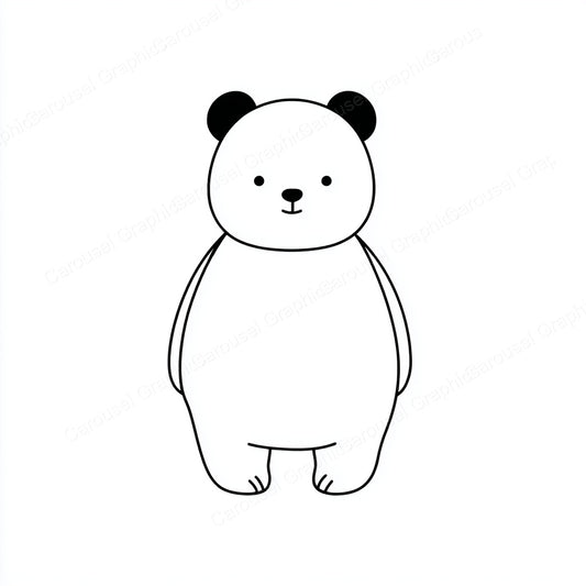Panda Vector Graphic preview