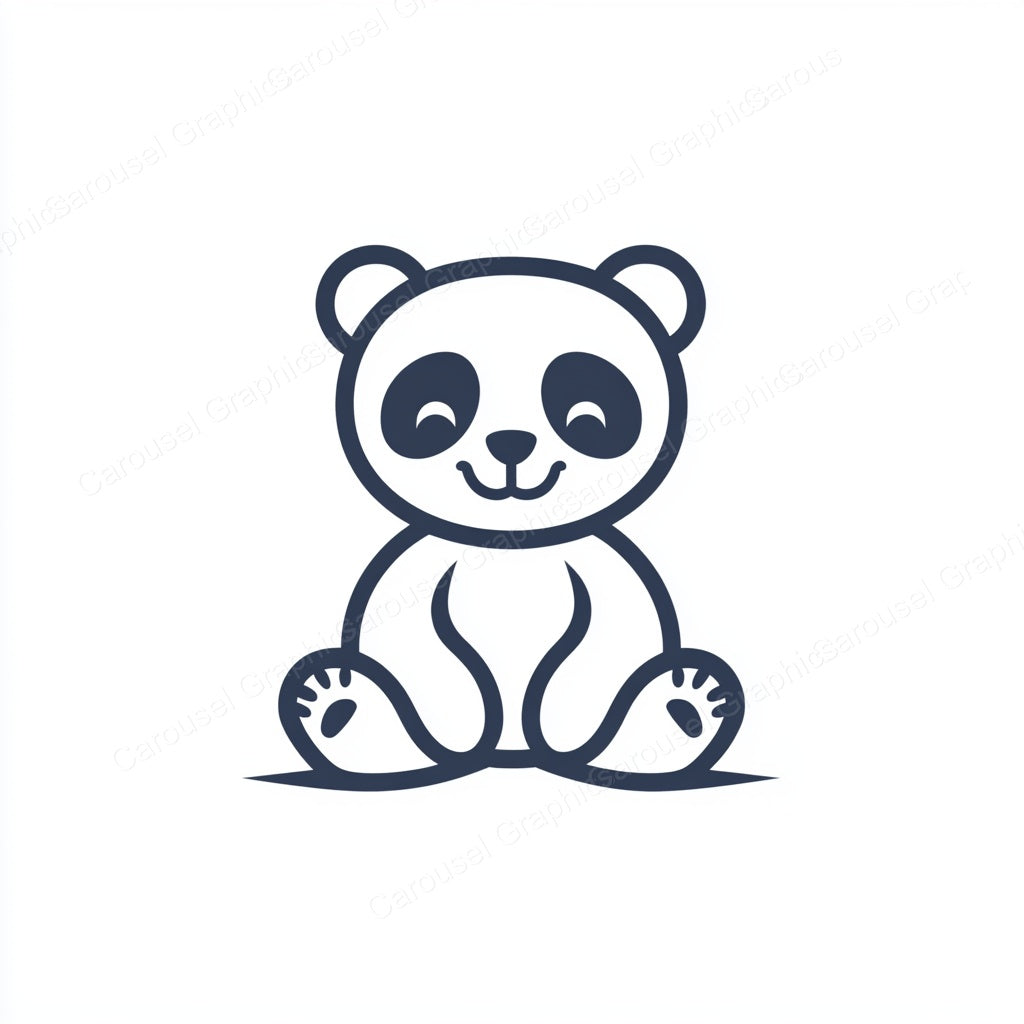 Panda Vector Graphic preview