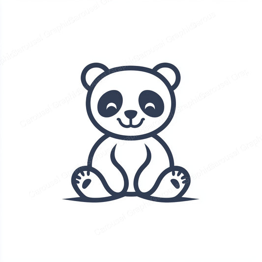 Panda Vector Graphic preview