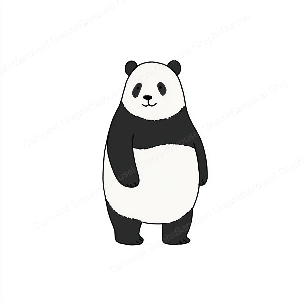Panda Vector Graphic preview
