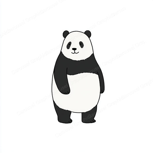 Panda Vector Graphic preview