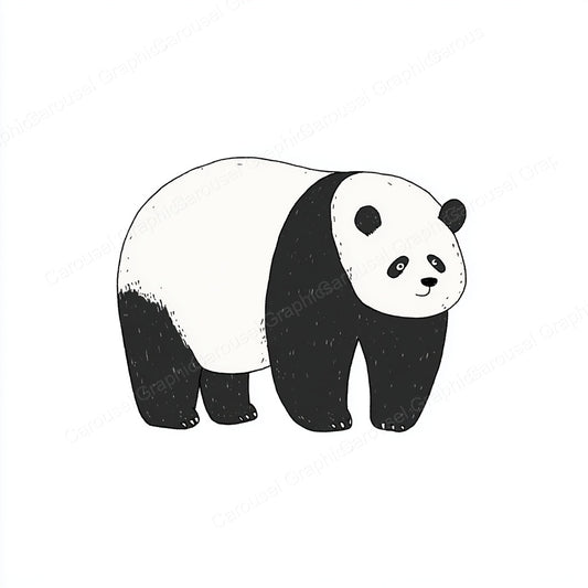 Panda Vector Graphic preview