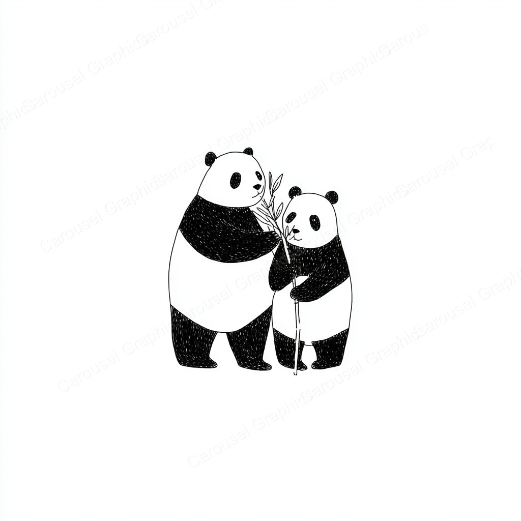 Panda Vector Graphic preview