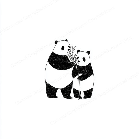 Panda Vector Graphic preview