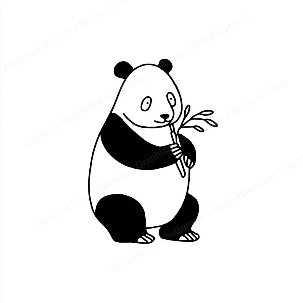 Panda Vector Graphic preview