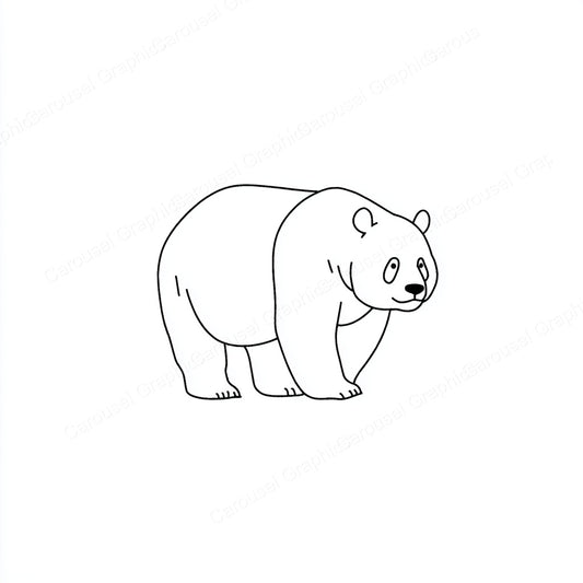 Panda Vector Graphic preview