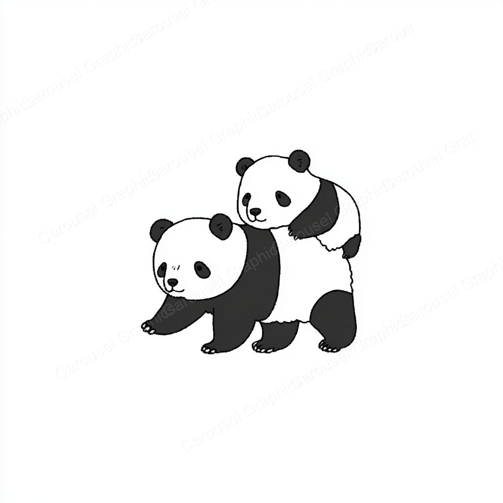 Panda Vector Graphic preview