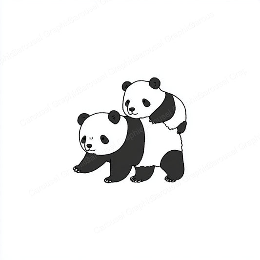 Panda Vector Graphic preview