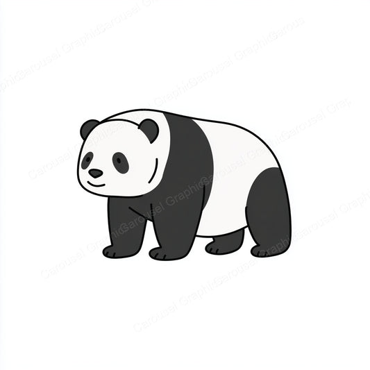 Panda Vector Graphic preview