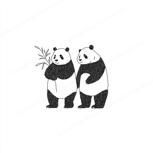 Panda Vector Graphic preview