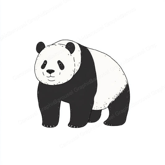 Panda Vector Graphic preview
