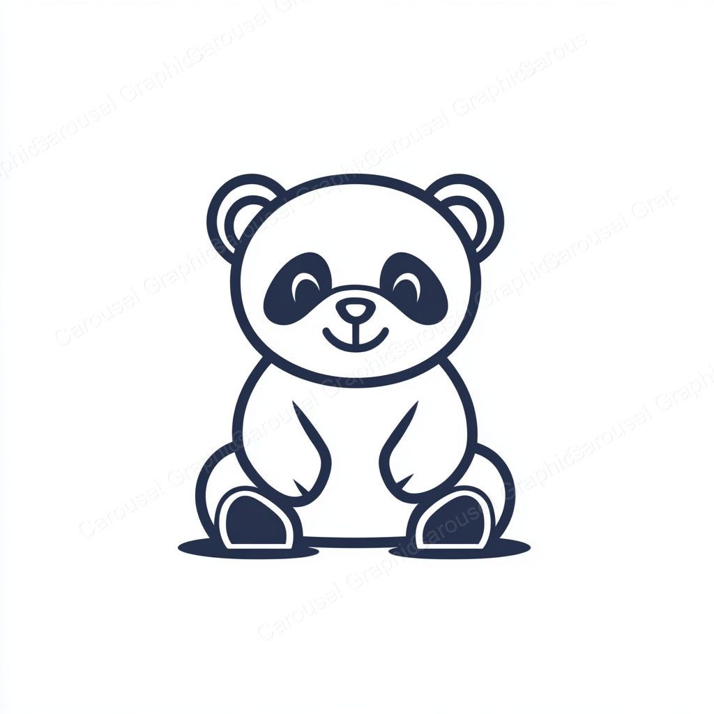 Panda Vector Graphic preview