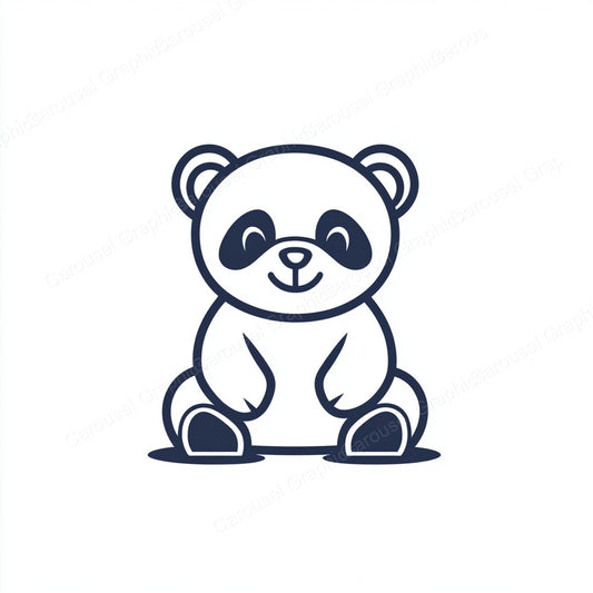 Panda Vector Graphic preview