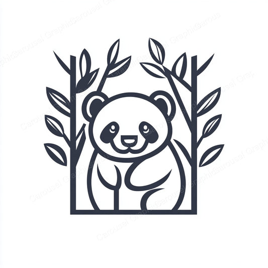 Panda Vector Graphic preview