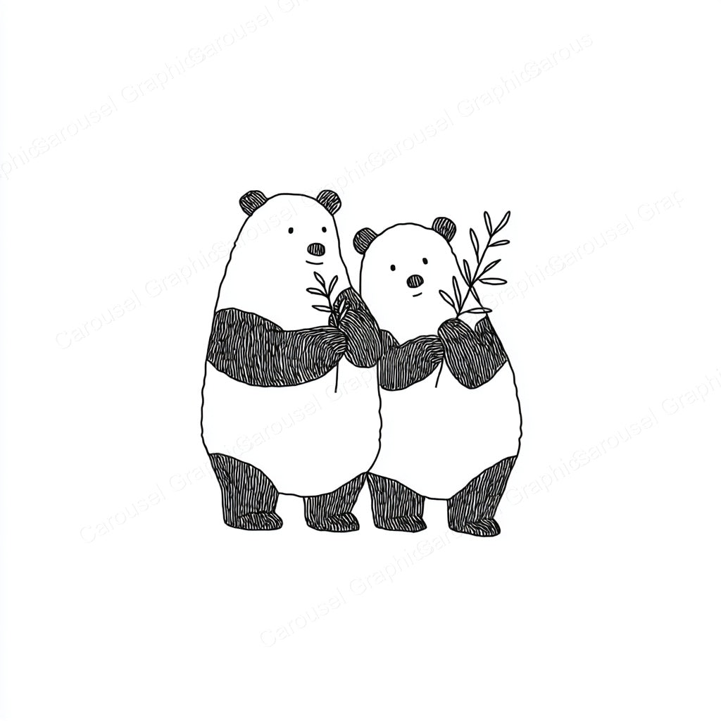 Panda Vector Graphic preview