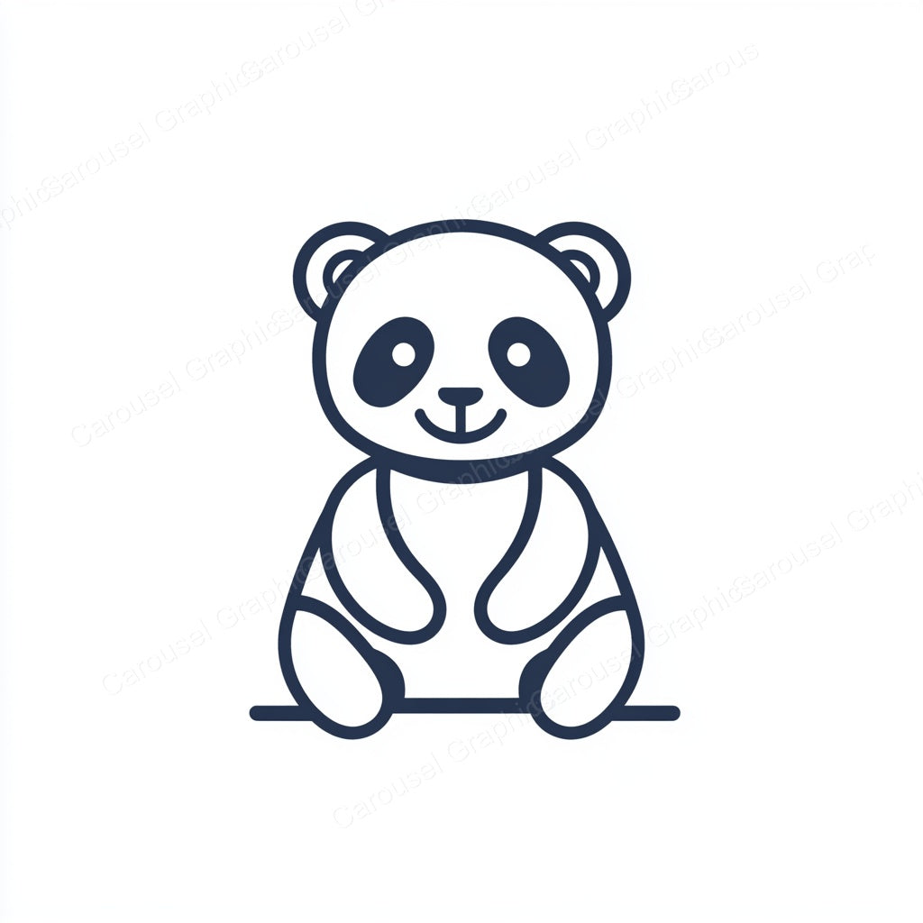 Panda Vector Graphic preview