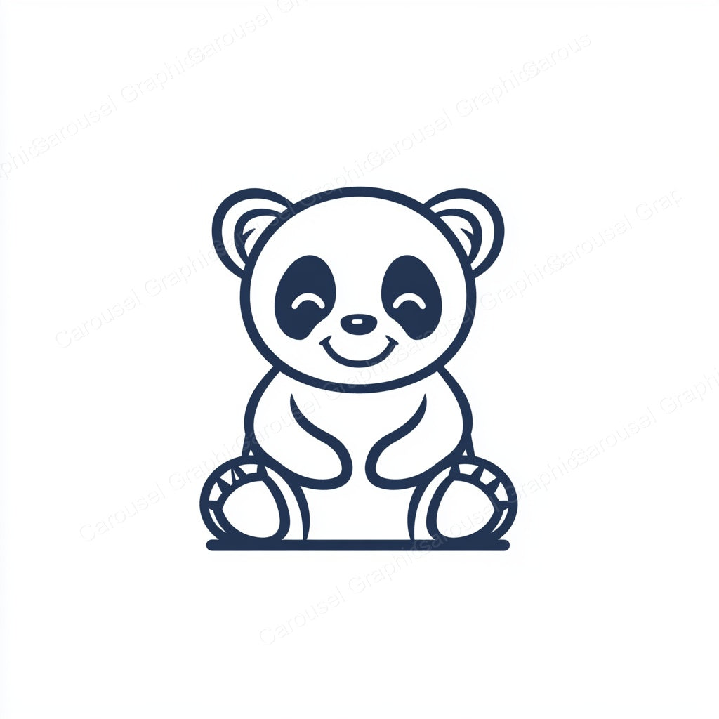 Panda Vector Graphic preview