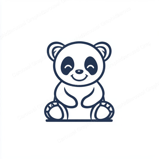 Panda Vector Graphic preview