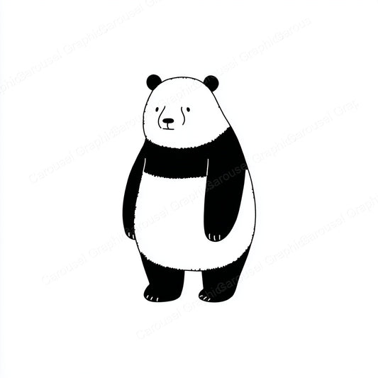 Panda Vector Graphic preview