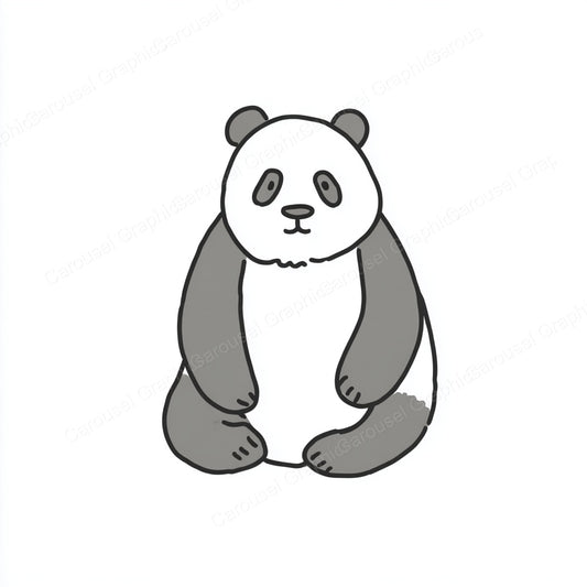 Panda Vector Graphic preview