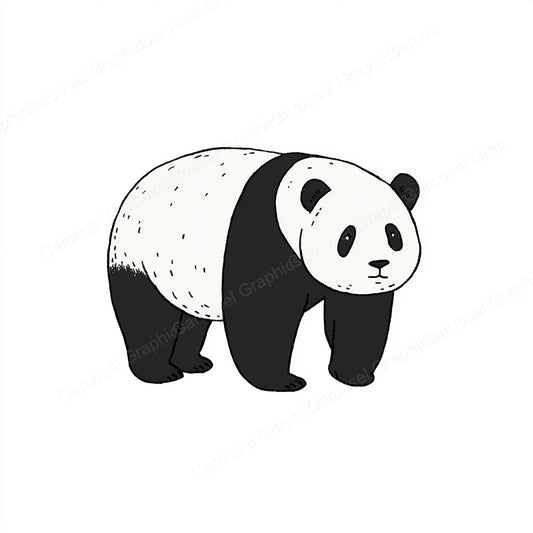 Panda Vector Graphic preview