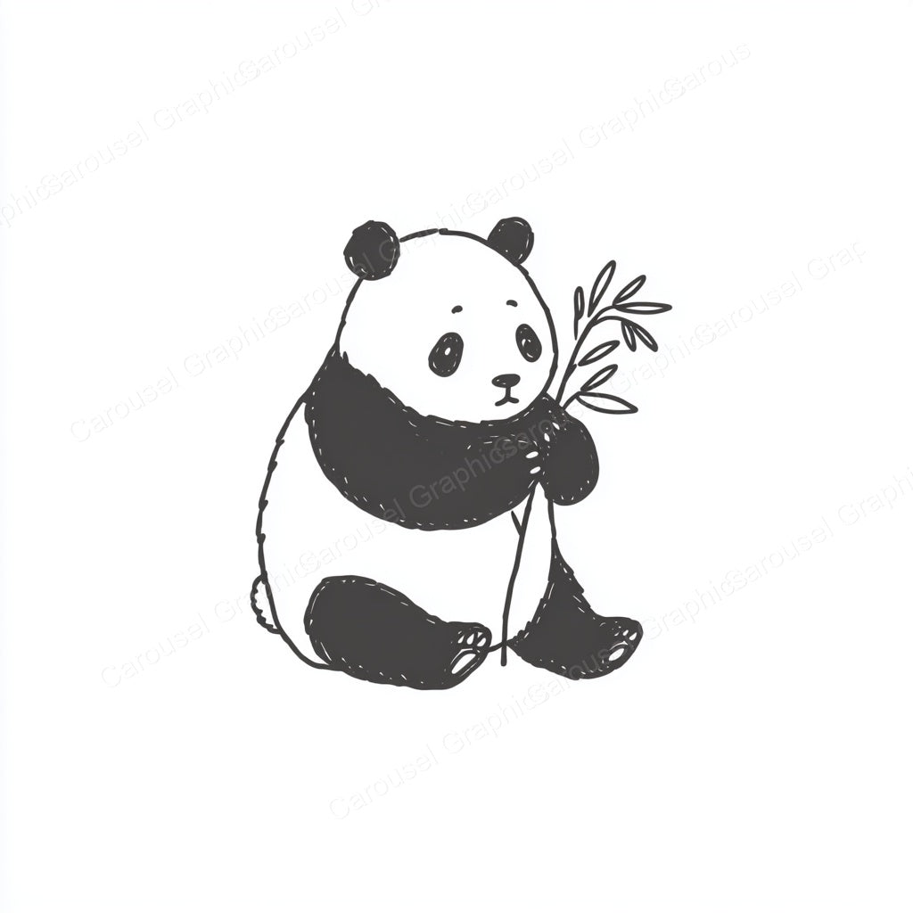 Panda Vector Graphic preview