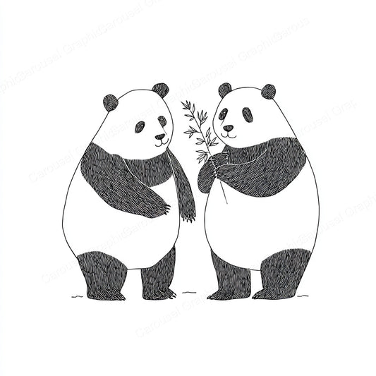 Panda Vector Graphic preview