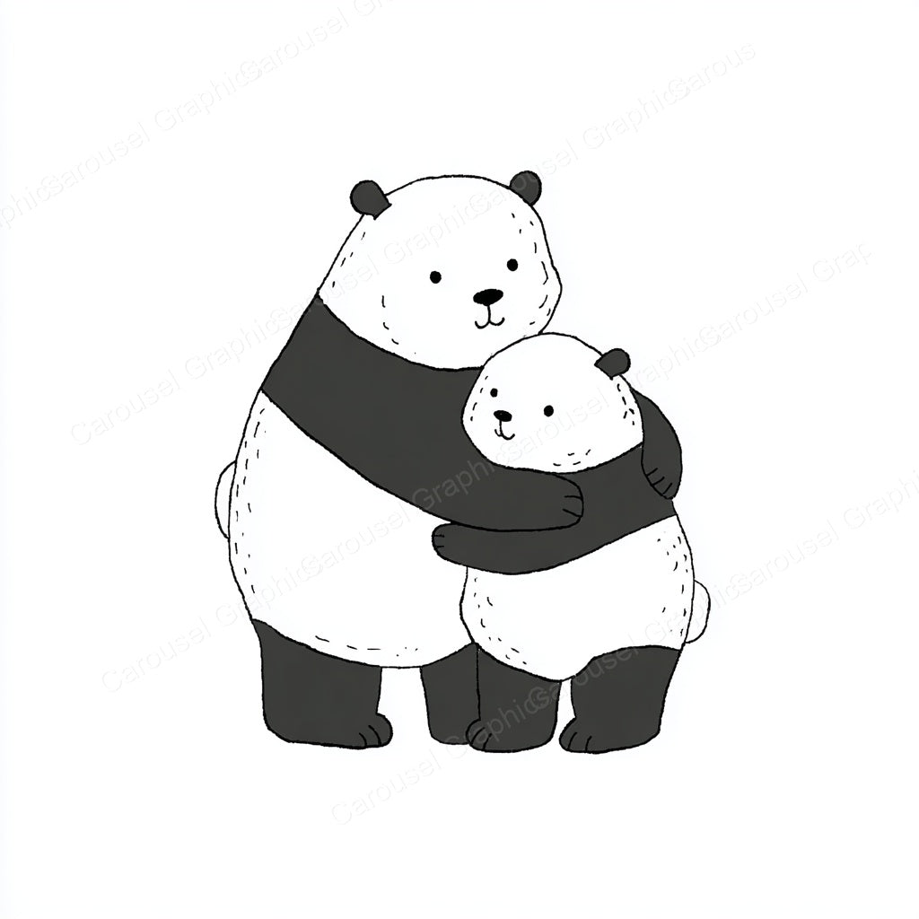 Panda Vector Graphic preview