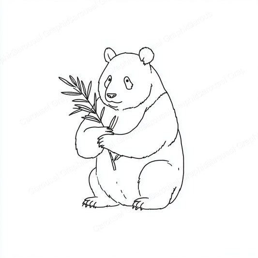 Panda Vector Graphic preview