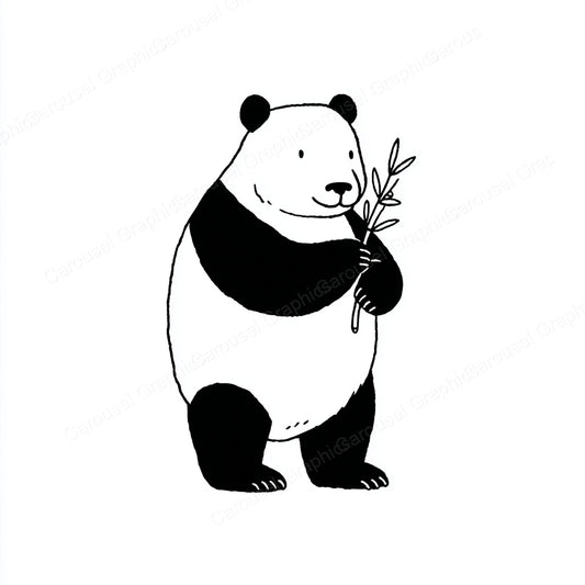 Panda Vector Graphic preview