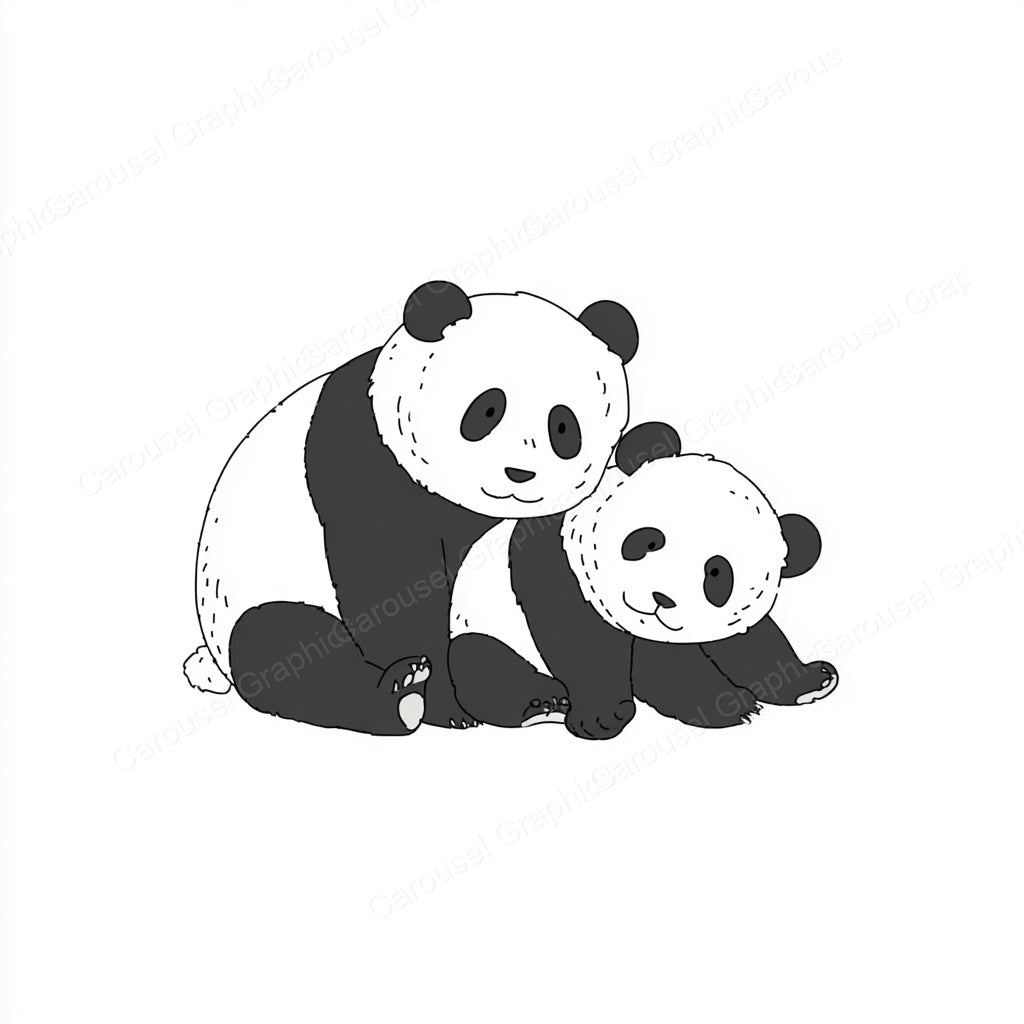 Panda Vector Graphic preview