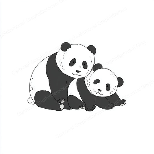 Panda Vector Graphic preview