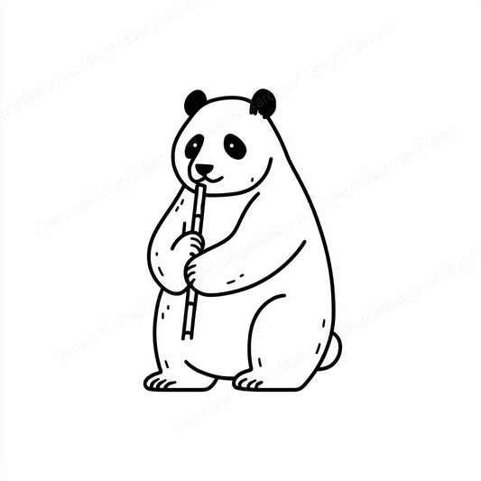 Panda Vector Graphic preview