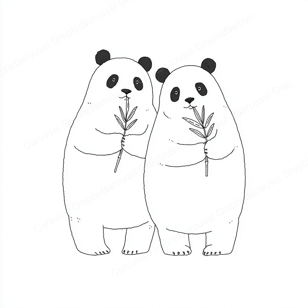Panda Vector Graphic preview