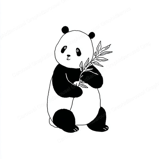 Panda Vector Graphic preview