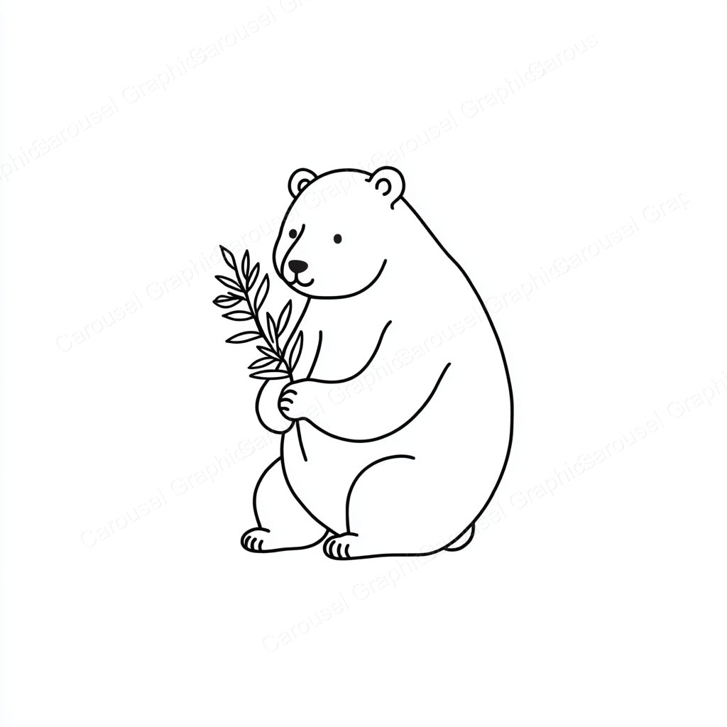Panda Vector Graphic preview