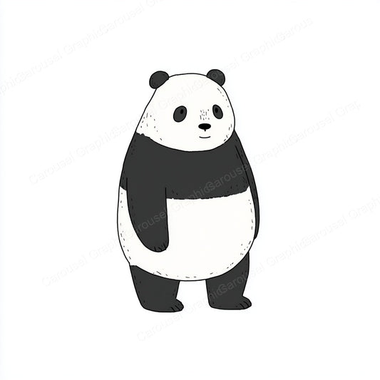 Panda Vector Graphic preview