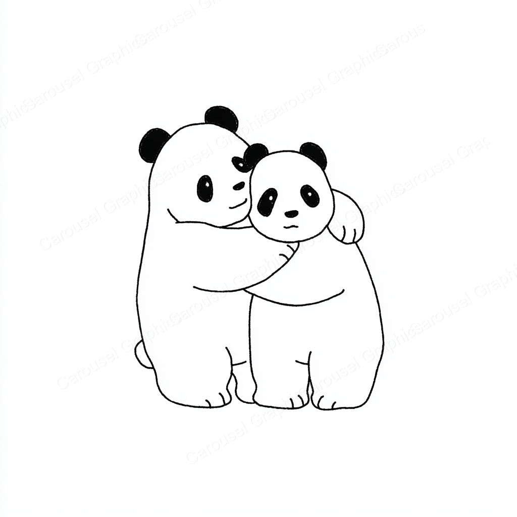 Panda Vector Graphic preview